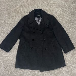 Calvin Klein size 18 dark gray coat…very good condition
